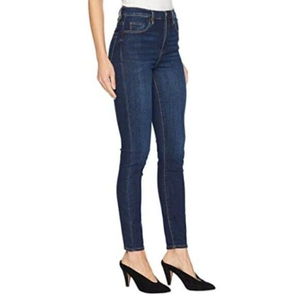 Blanknyc Ankle Skinny Jeans Blue Dark Wash Womens Size 27 Stretch Denim Pockets